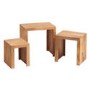 Toko Light Mango Nest Of 3 Tables