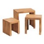 Toko Light Mango Nest Of 3 Tables