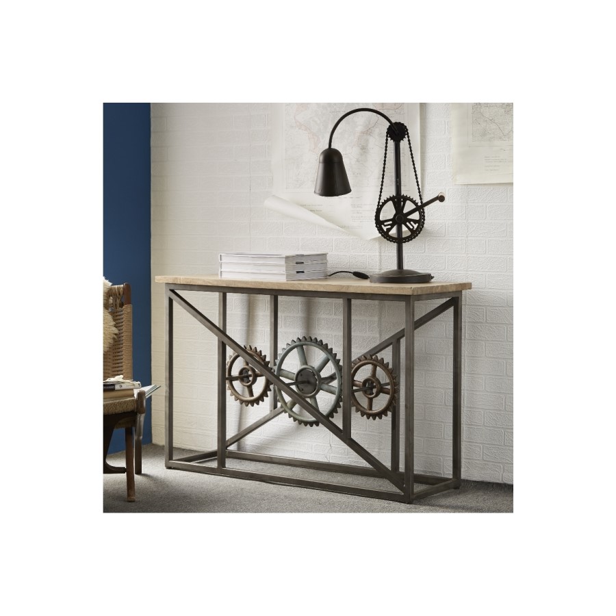 Evoke Console Table With Wheel Set