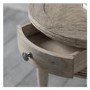 Mustique Round 1 Drawer Bedside Table