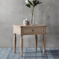 Caspian House 1 Drawer Bedside Table