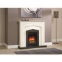 GRADE A2 - BeModern Lamont Electric Fireplace Insert and Soft White Surround