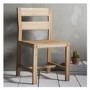 Chilson Pair of Solid Oak Dining Chairs