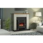 Grey Freestanding Log Effect Electric Suite - Be Modern Ravensdale