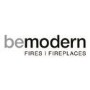 Grey Freestanding Log Effect Electric Suite - Be Modern Ravensdale