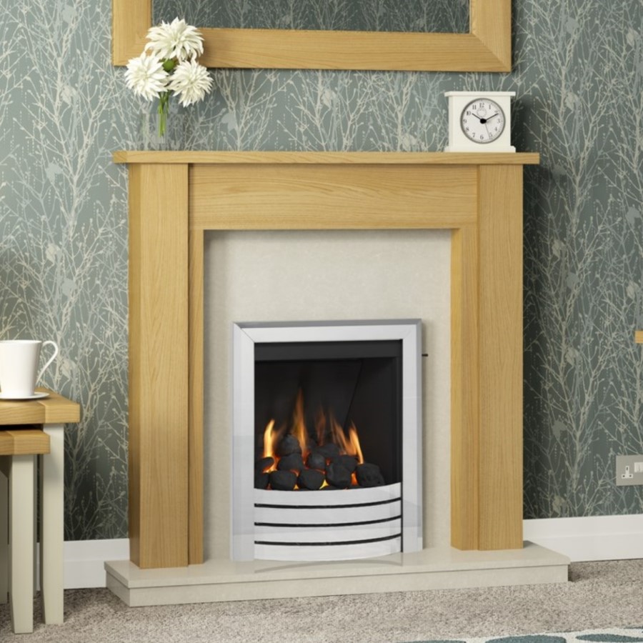 Hainsworth 44" Natural Oak Effect Fire Surround- Be Modern Range