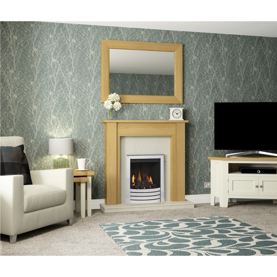 Hainsworth 44" Natural Oak Effect Fire Surround- Be Modern Range