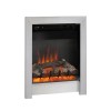 GRADE A1 - 16&quot; Athena Chrome Electric Fireplace - Be Modern Range