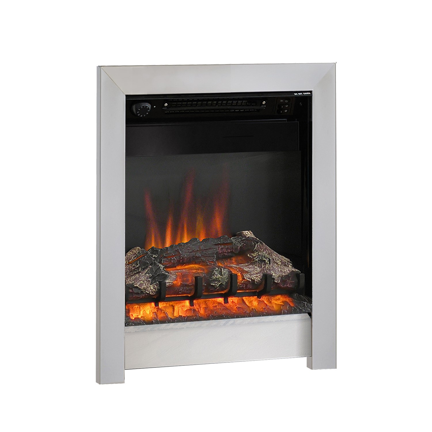 Photo of Be modern 16 chrome inset electric fire - athena