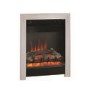 GRADE A1 -  Athena 18" Electric Inset Fire in Chrome & Black - Be Modern