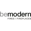 Be Modern Abbey Deepline 180mm Gas Fire in Black Highlight
