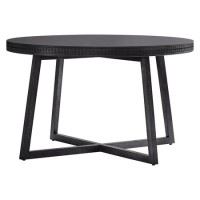Round Solid Wood Dining Table - Caspian House