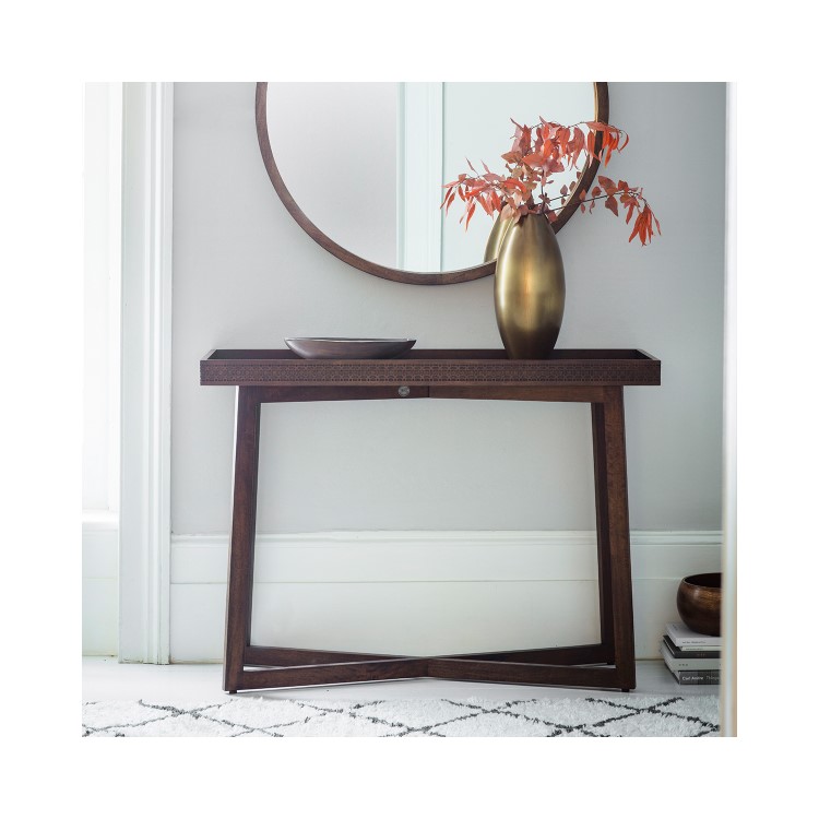 Gallery Boho Retreat Solid Wood Console Table