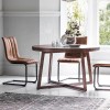 Gallery Boho Retreat Solid Wood Round Dining Table