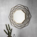 FOL100370 Estelle Gold Wall Mirror - Caspian House