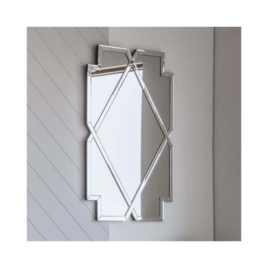 Gallery Bellingham Art Deco Mirror | Furniture123