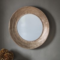 Gallery Knowle Gold Round Mirror