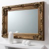 Carved Louis Gold Wall Mirror - Caspian House