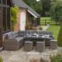 Rowlinson Thornbury 6 Piece Grey Rattan Corner Dining Set