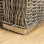Rowlinson Thornbury 6 Piece Grey Rattan Corner Dining Set