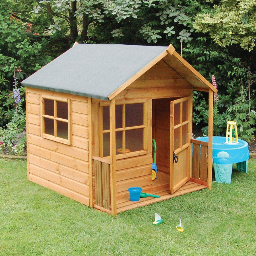 Rowlinson Outdoor Wooden Playhouse - Playaway