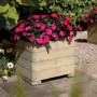 Rowlinson Marberry Wooden Square Planter