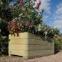 Rowlinson Marberry Wooden Rectangular Planter