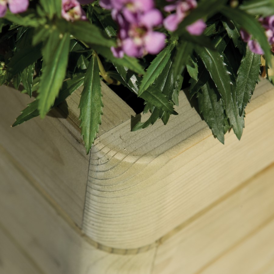 Rowlinson Marberry Wooden Rectangular Planter