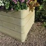 Rowlinson Marberry Wooden Rectangular Planter
