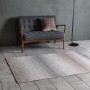 GRADE A1 - Gallery Humber Fabric Grey 2 Seater Sofa - Tufted Detailing