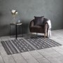 Gallery Taupe Brown Velvet Armchair - Tulip Design