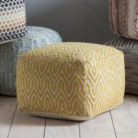 GRADE A1 - Gallery Stromstad Pouffe Ochre