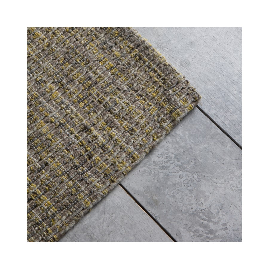 Gallery Arizona Grey & Yellow Rug - 120 x 170 cm