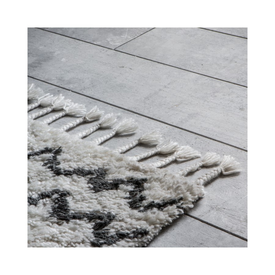 Gallery Navaho Grey & Yellow Rug - 120 x 170 cm