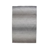 Hand Crafted Grey & Taupe Rug - 120 x 170 cm