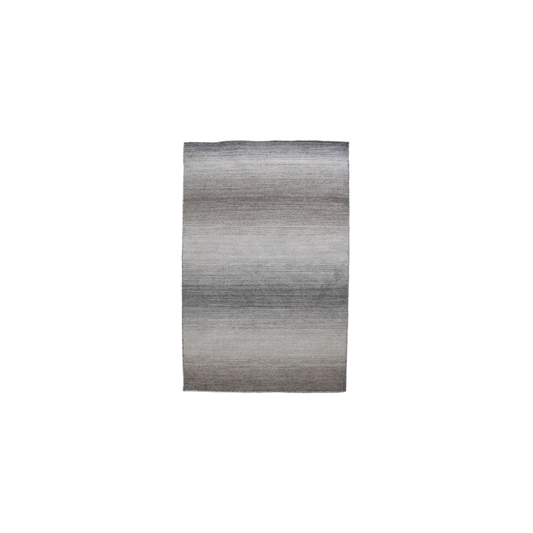 Hand Crafted Grey & Taupe Rug - 120 x 170 cm