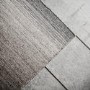Hand Crafted Grey & Taupe Rug - 120 x 170 cm