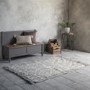Gallery Peru Cream & Grey Rug - 120 x 170 cm