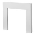 FOL100479 Adam Miami Mantelpiece in Pure White