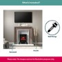 Adam Lomond Fireplace Surround in Pure White