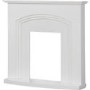 Adam Truro Fireplace in Pure White