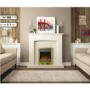 Electric Inset Fire with Brass Effect Finish - Be Modern Bayden