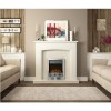 Be Modern 19&quot; Classic Electric Inset Fire in Chrome - Bayden