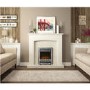 Be Modern Bayden Modern Electirc Inset Fire in Chrome