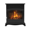FOL100499 Be Modern Elstow Black Outset Electric Stove Fire