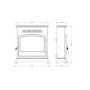 GRADE A1 - Be Modern Elstow Outset Electric Stove