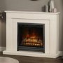 GRADE A2 - Be Modern 46" Hatley Electric Fireplace Suite in Cashmere with Black Nickel Fire- EXCLUSIVE