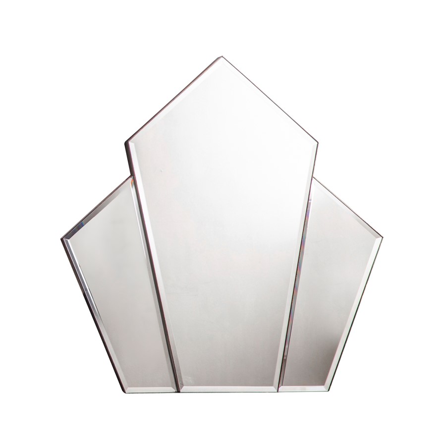 Voiste Art Deco Mirror in Bronze - Caspian House