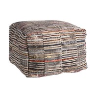 Gallery Alonzo Upholstered Pouffe Multi