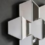Textured Honeycomb Mirror - Caspian House